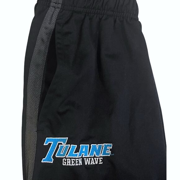 Nike S Tulane Green Wave Team Epic Training Pant Embroidered WarmUp Pockets Mesh - Picture 5 of 8